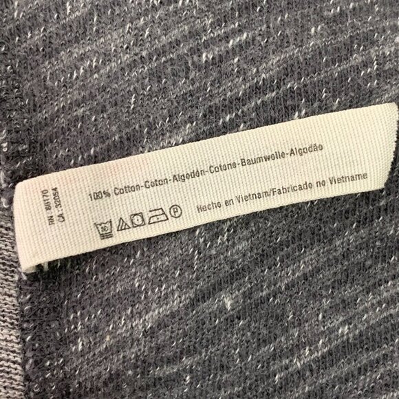 Free people Beach Boho Gray Cowl Neck Long Sleeve T Shirt One Size - Picture 12 of 12